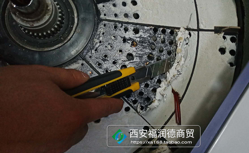 麻将机更换大盘绒布教程