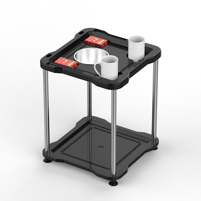 A5黑色高端棋牌茶几