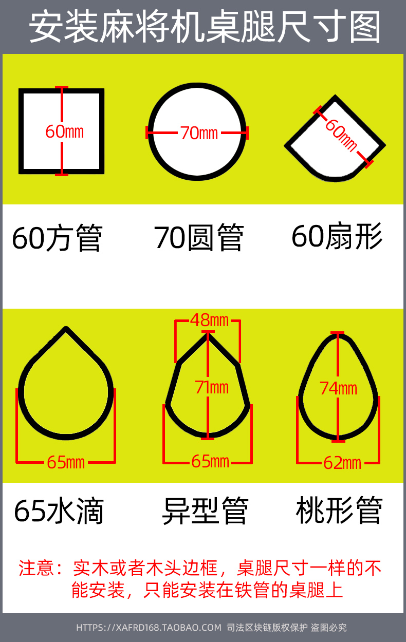 适合桌腿的尺寸图