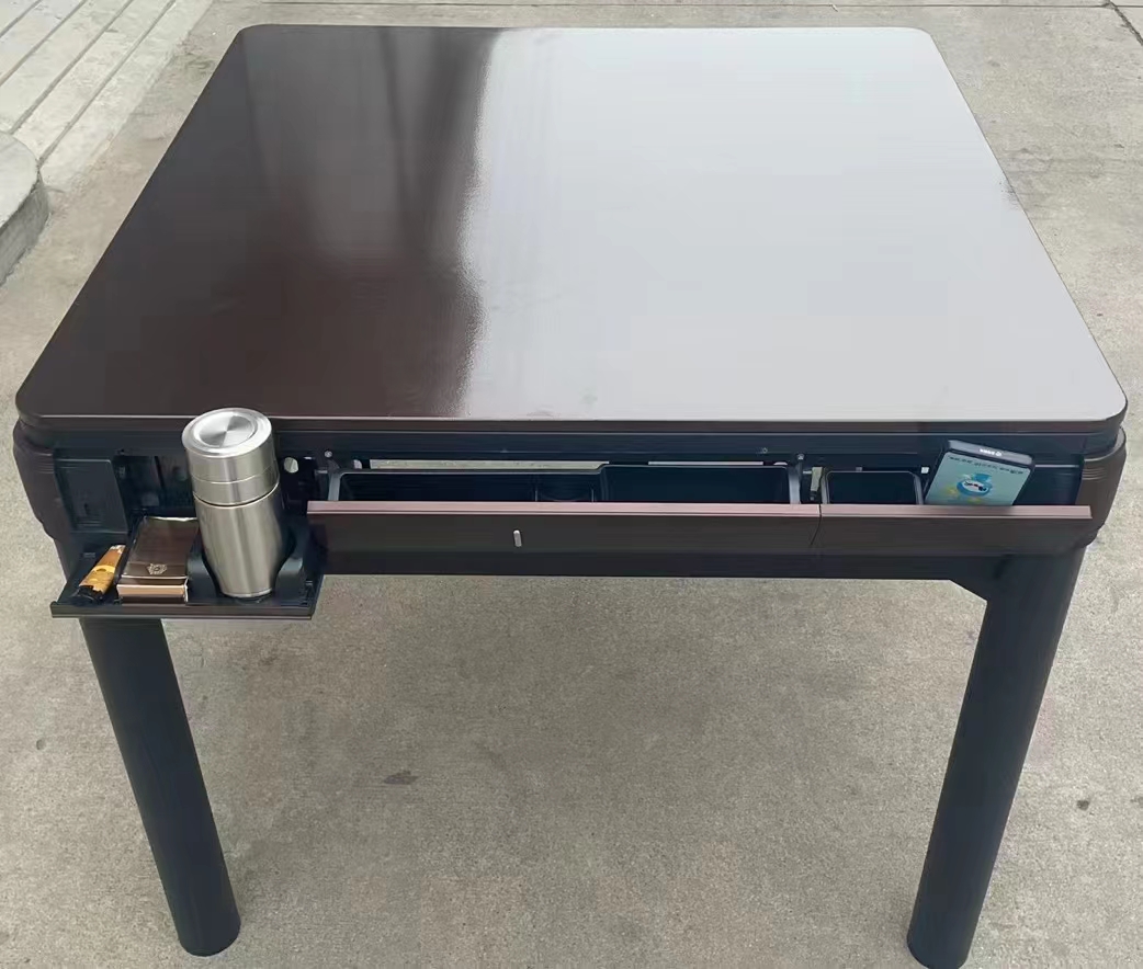 万友麻将机C18咖啡色多功能展示