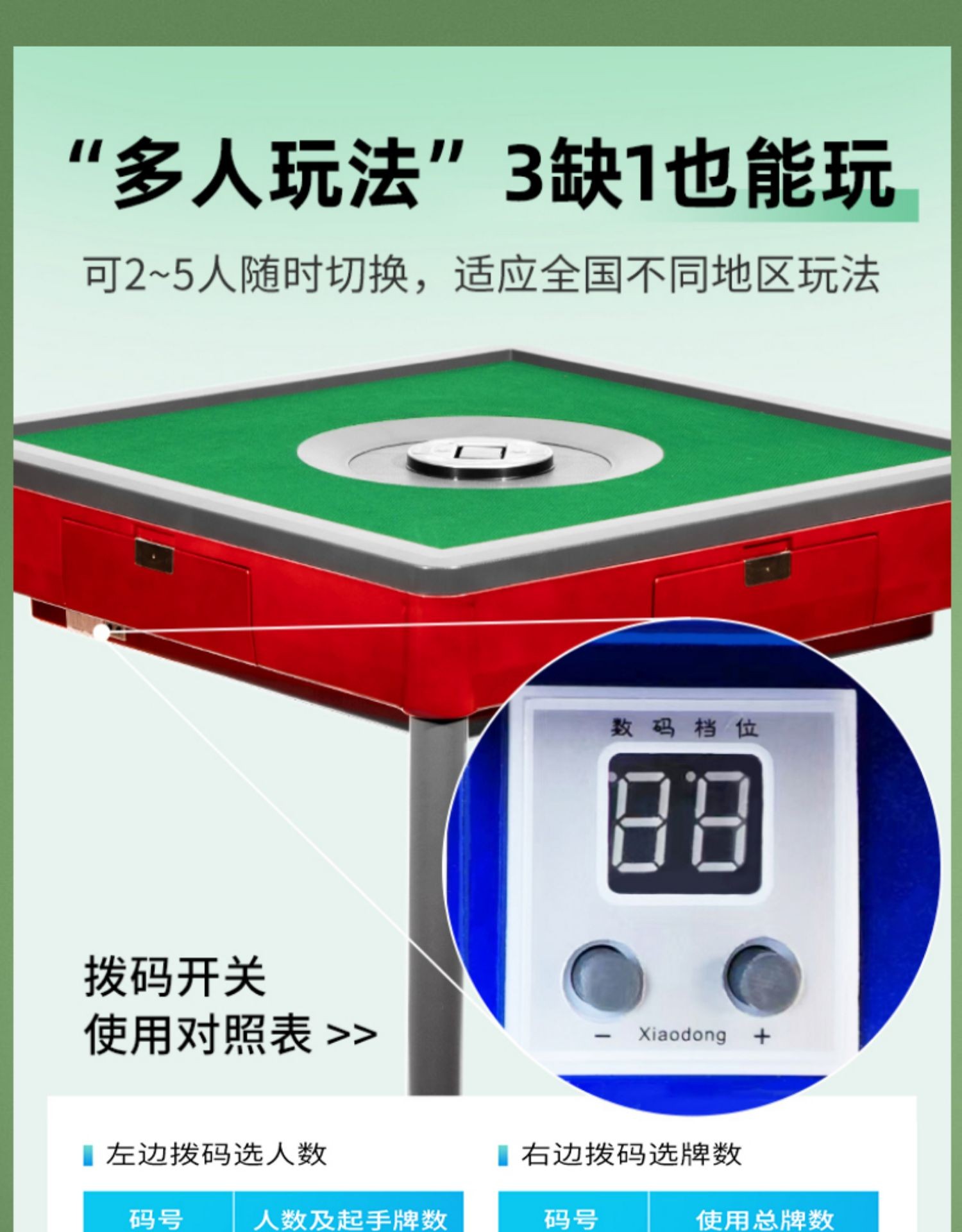 车载户外麻将机