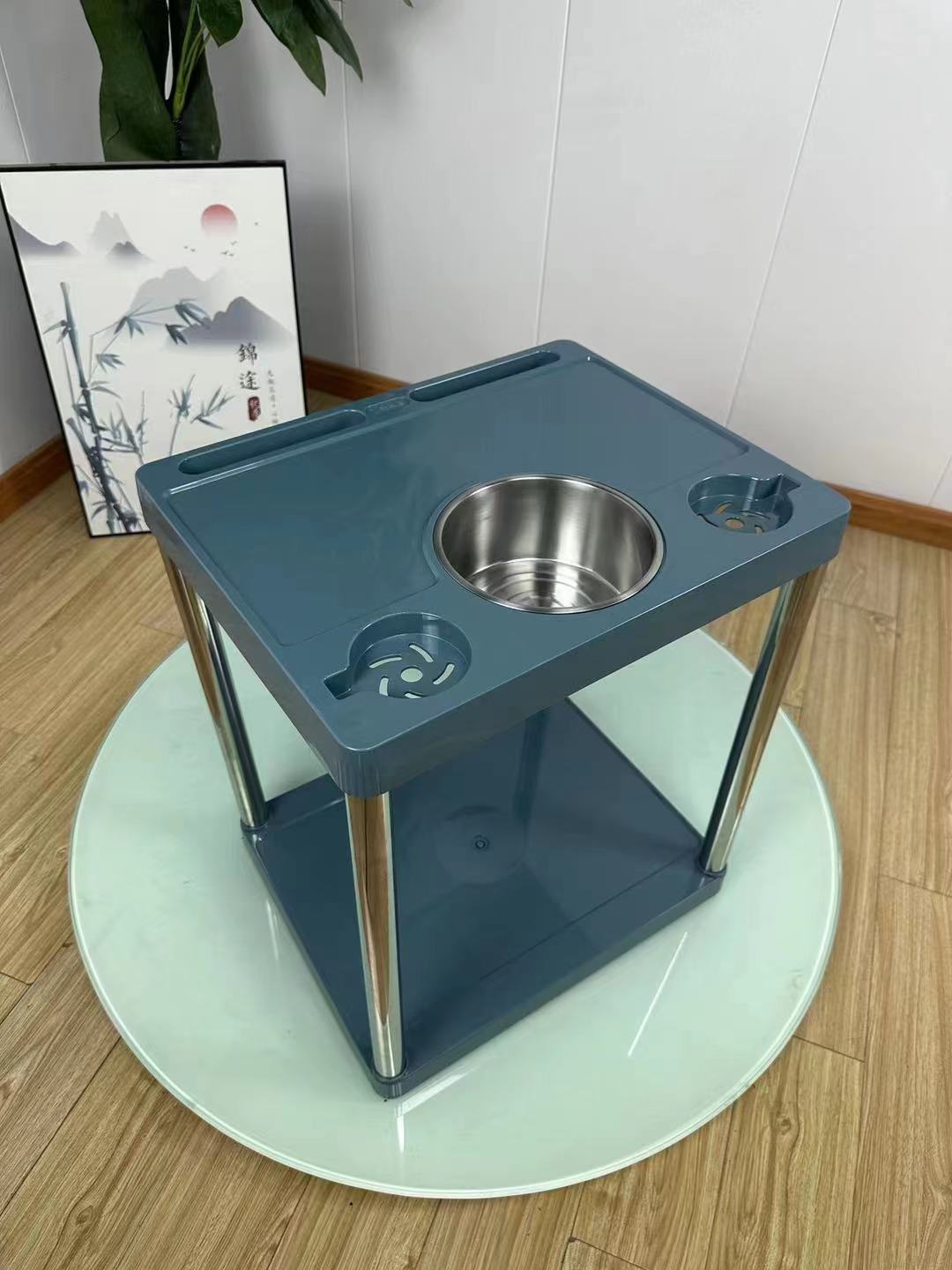 C03蓝色高档茶几
