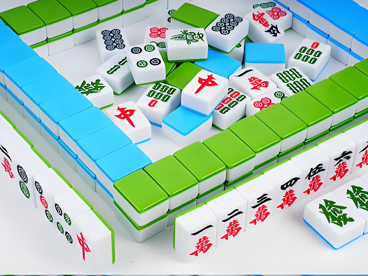 自动麻将机牌